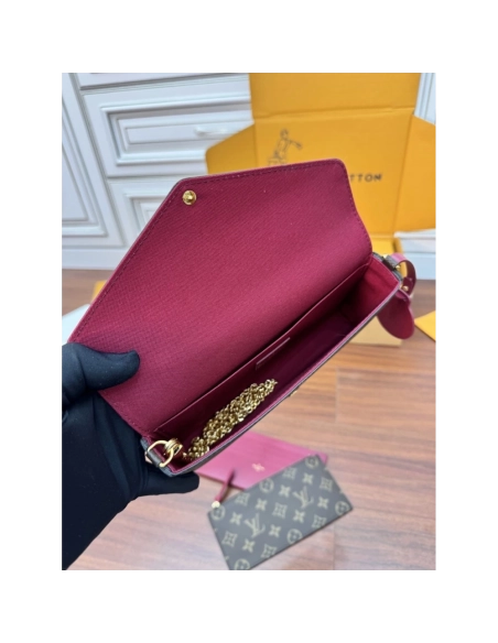 Louis Vuitton Felicie Pochette M61276,Multi Pochette Accessoires,LOUIS VUITTON,BAGS