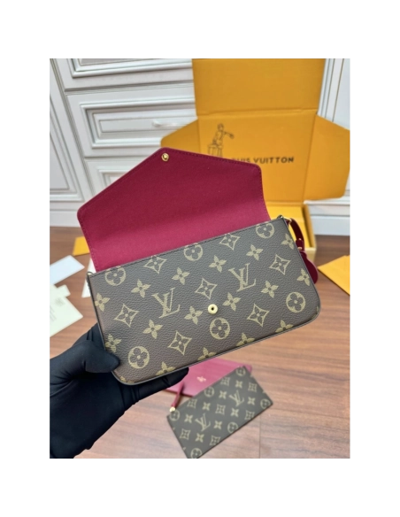 Louis Vuitton Felicie Pochette M61276,Multi Pochette Accessoires,LOUIS VUITTON,BAGS