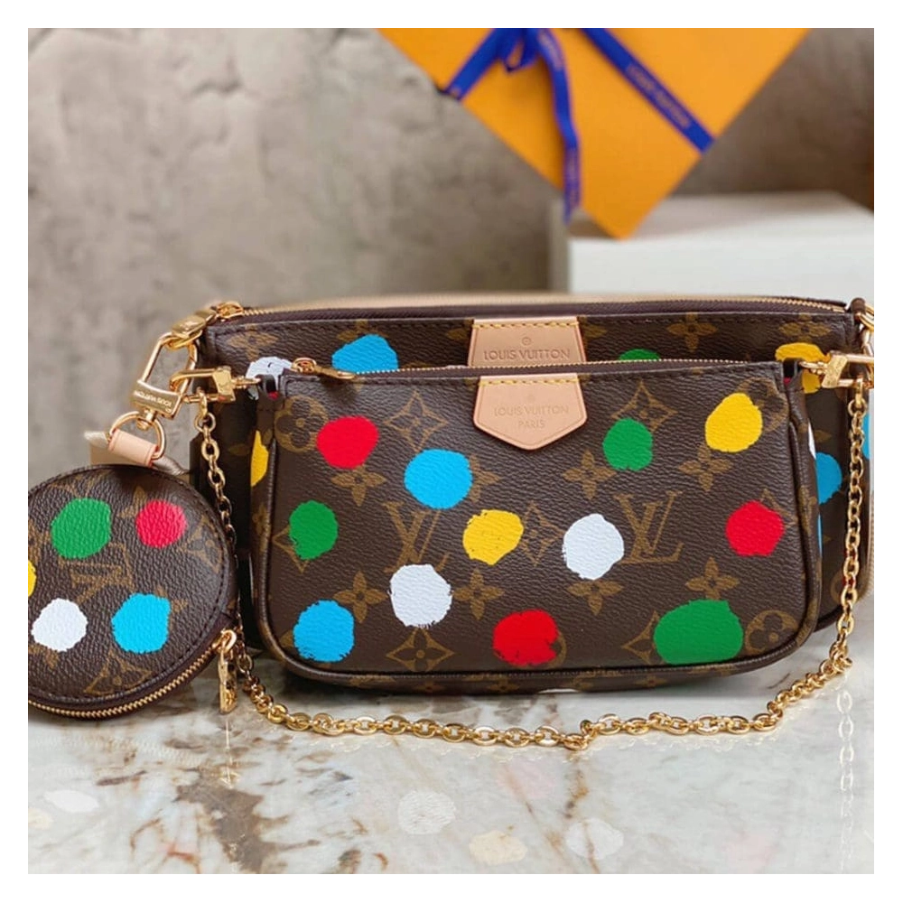 LV X YK Multi Pochette Accessoires M46385,Multi Pochette Accessoires,LOUIS VUITTON,BAGS