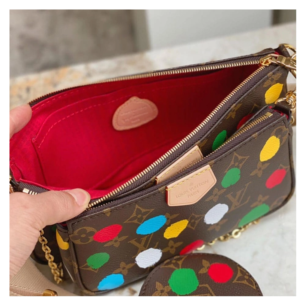 LV X YK Multi Pochette Accessoires M46385,Multi Pochette Accessoires,LOUIS VUITTON,BAGS