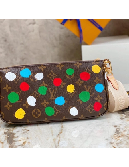 LV X YK Multi Pochette Accessoires M46385,Multi Pochette Accessoires,LOUIS VUITTON,BAGS