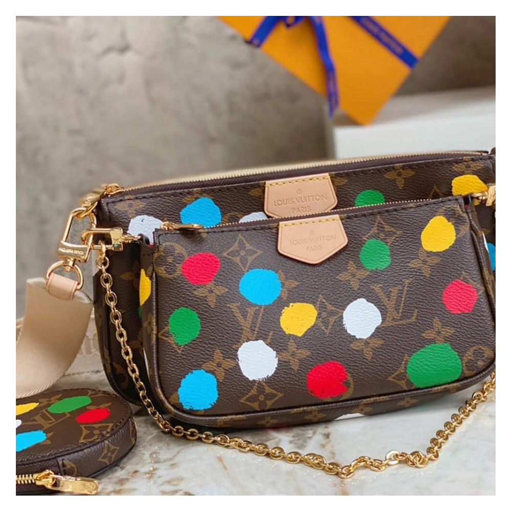 LV X YK Multi Pochette Accessoires M46385,Multi Pochette Accessoires,LOUIS VUITTON,BAGS