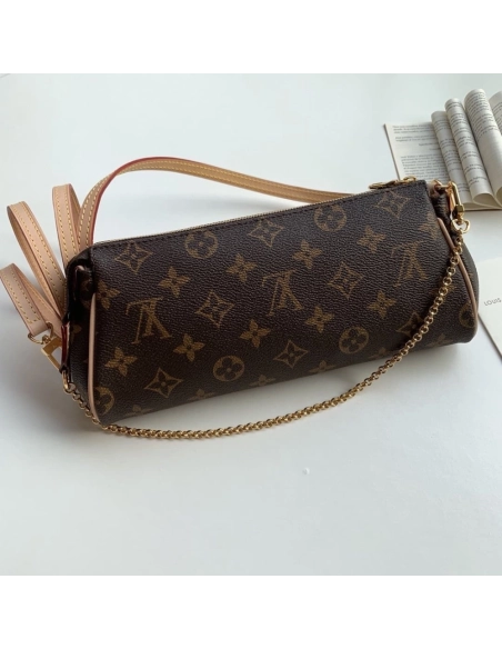 LOUIS VUITTON EVA HANDBAG WALLET ON CHAIN M95567,WALLET ON CHAIN,LOUIS VUITTON,BAGS