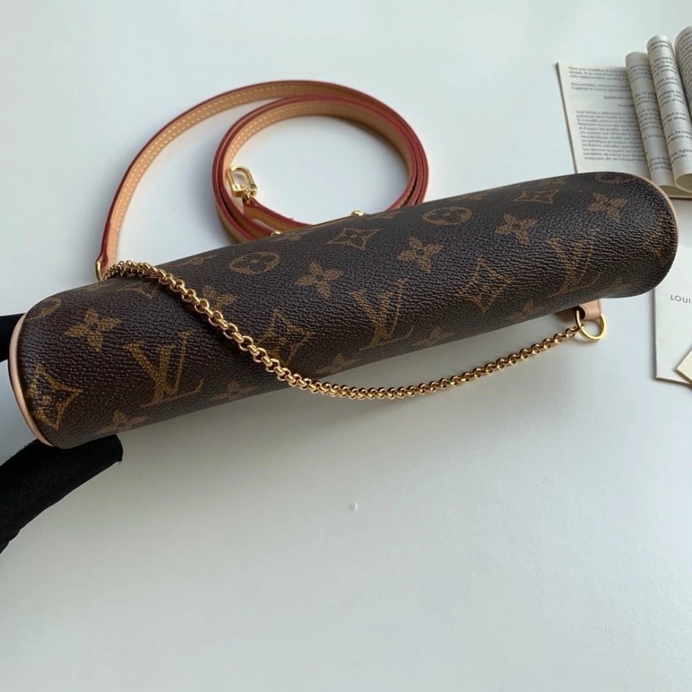 LOUIS VUITTON EVA HANDBAG WALLET ON CHAIN M95567,WALLET ON CHAIN,LOUIS VUITTON,BAGS