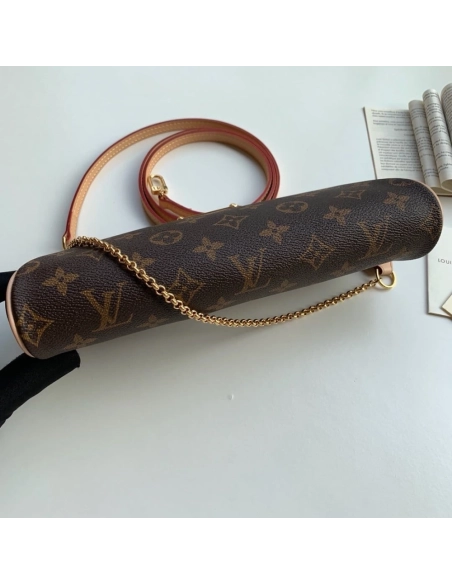 LOUIS VUITTON EVA HANDBAG WALLET ON CHAIN M95567,WALLET ON CHAIN,LOUIS VUITTON,BAGS