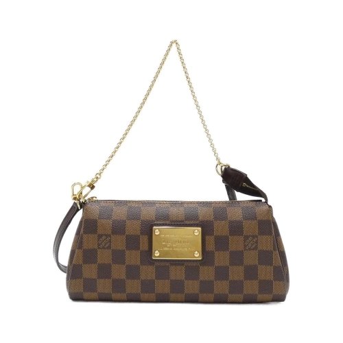 LOUIS VUITTON EVA HANDBAG WALLET ON CHAIN N55213,WALLET ON CHAIN,LOUIS VUITTON,BAGS