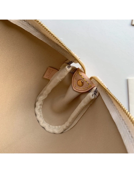 LOUIS VUITTON EVA HANDBAG WALLET ON CHAIN N55214,WALLET ON CHAIN,LOUIS VUITTON,BAGS