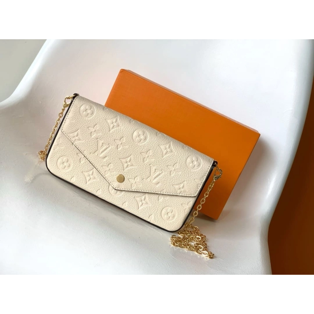 Louis Vuitton M82363 Felicie Pochette,WALLET ON CHAIN,LOUIS VUITTON,BAGS