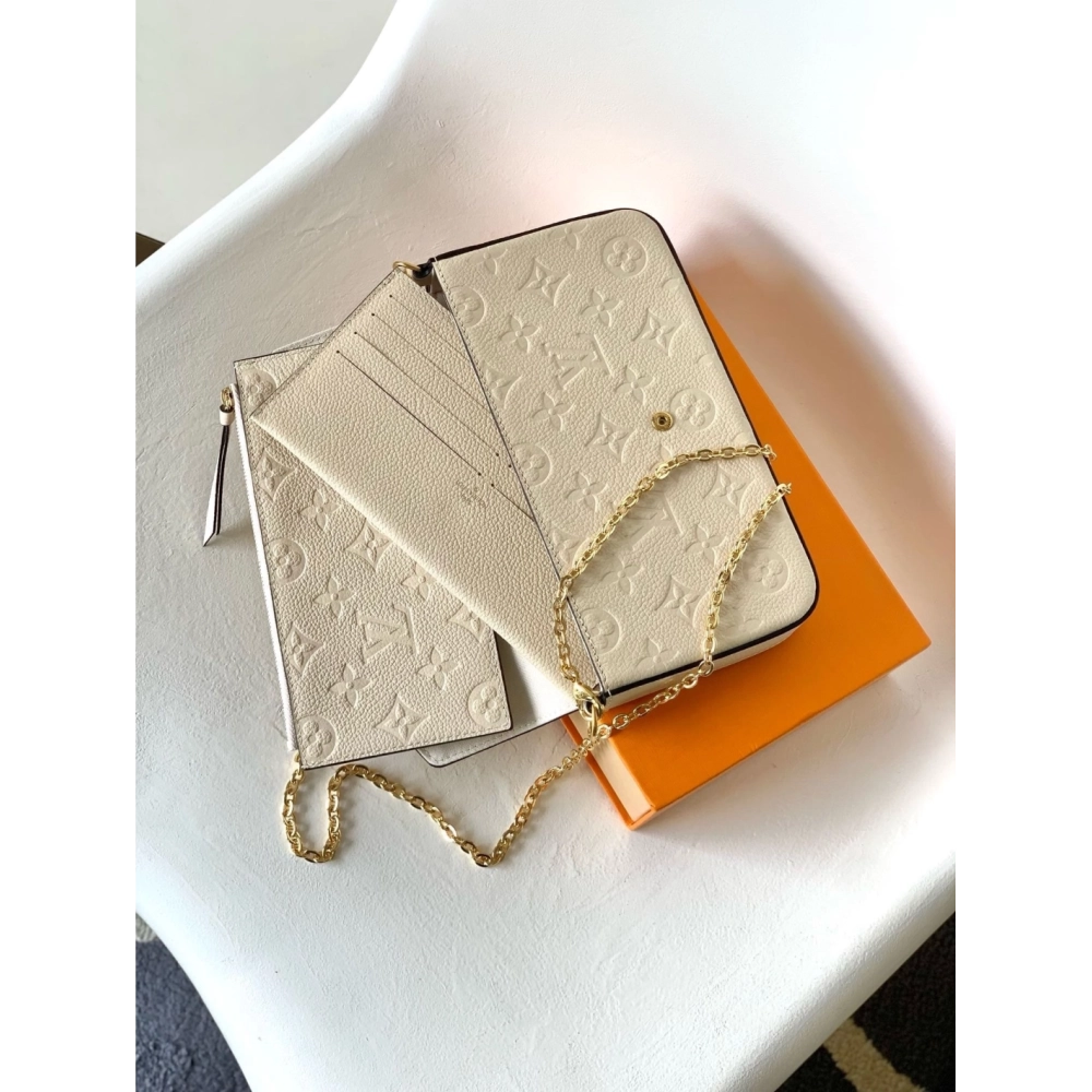 Louis Vuitton M82363 Felicie Pochette,WALLET ON CHAIN,LOUIS VUITTON,BAGS