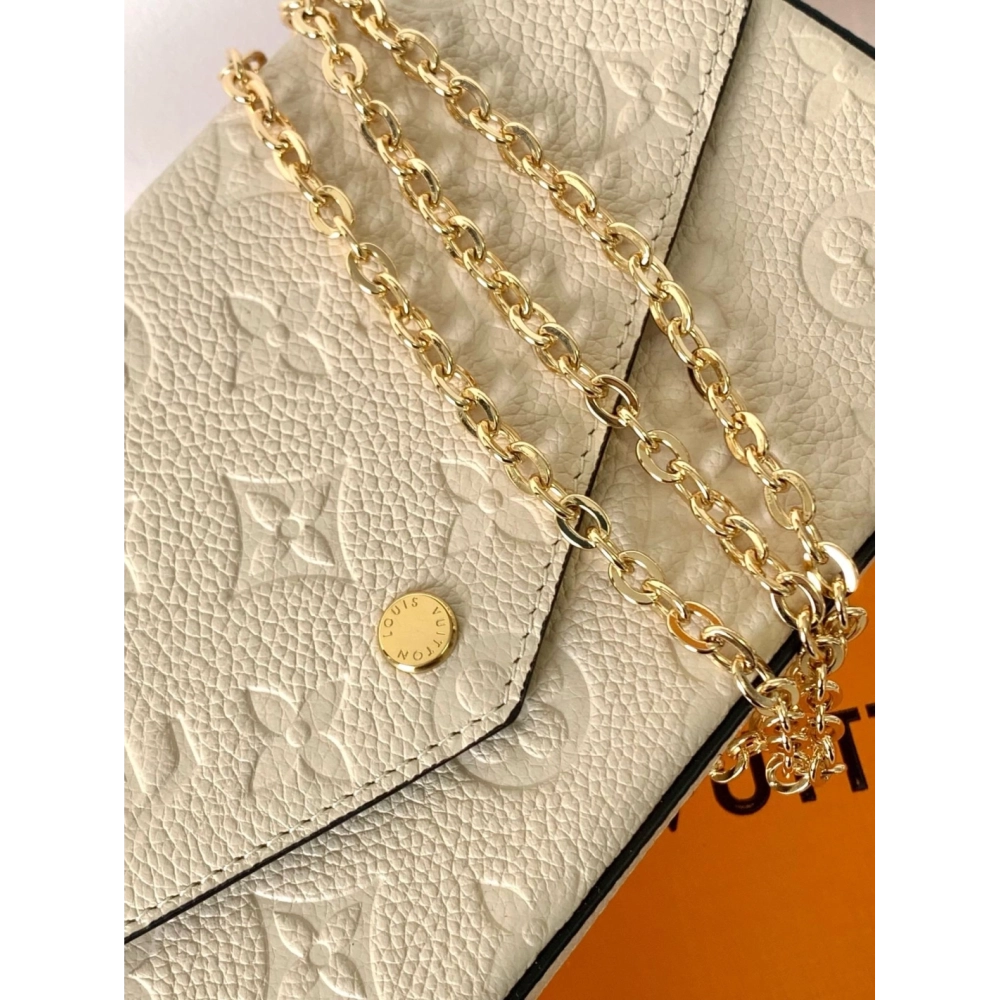 Louis Vuitton M82363 Felicie Pochette,WALLET ON CHAIN,LOUIS VUITTON,BAGS