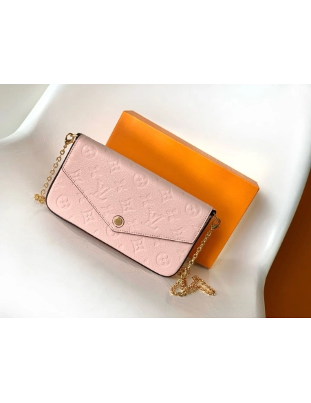 Louis Vuitton M82608 Felicie Pochette,WALLET ON CHAIN,LOUIS VUITTON,BAGS