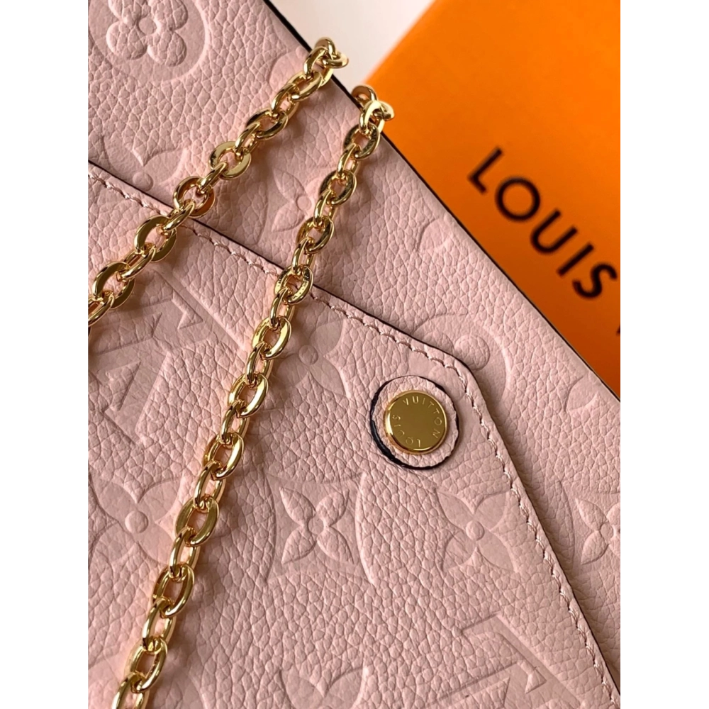 Louis Vuitton M82608 Felicie Pochette,WALLET ON CHAIN,LOUIS VUITTON,BAGS