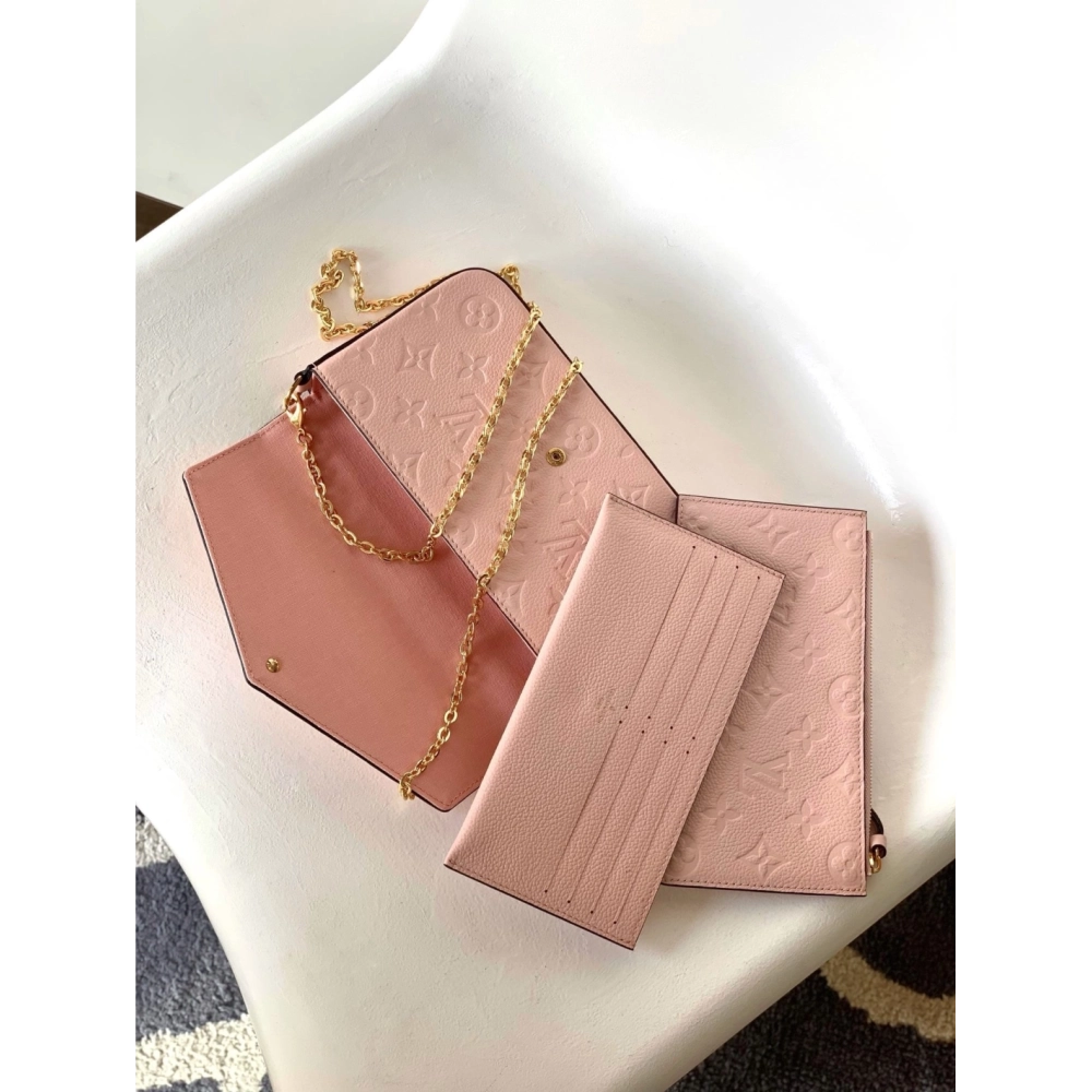 Louis Vuitton M82608 Felicie Pochette,WALLET ON CHAIN,LOUIS VUITTON,BAGS