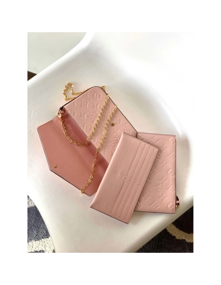 Louis Vuitton M82608 Felicie Pochette,WALLET ON CHAIN,LOUIS VUITTON,BAGS