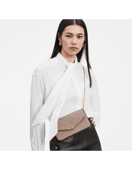 Louis Vuitton M82609 Felicie Pochette,WALLET ON CHAIN,LOUIS VUITTON,BAGS