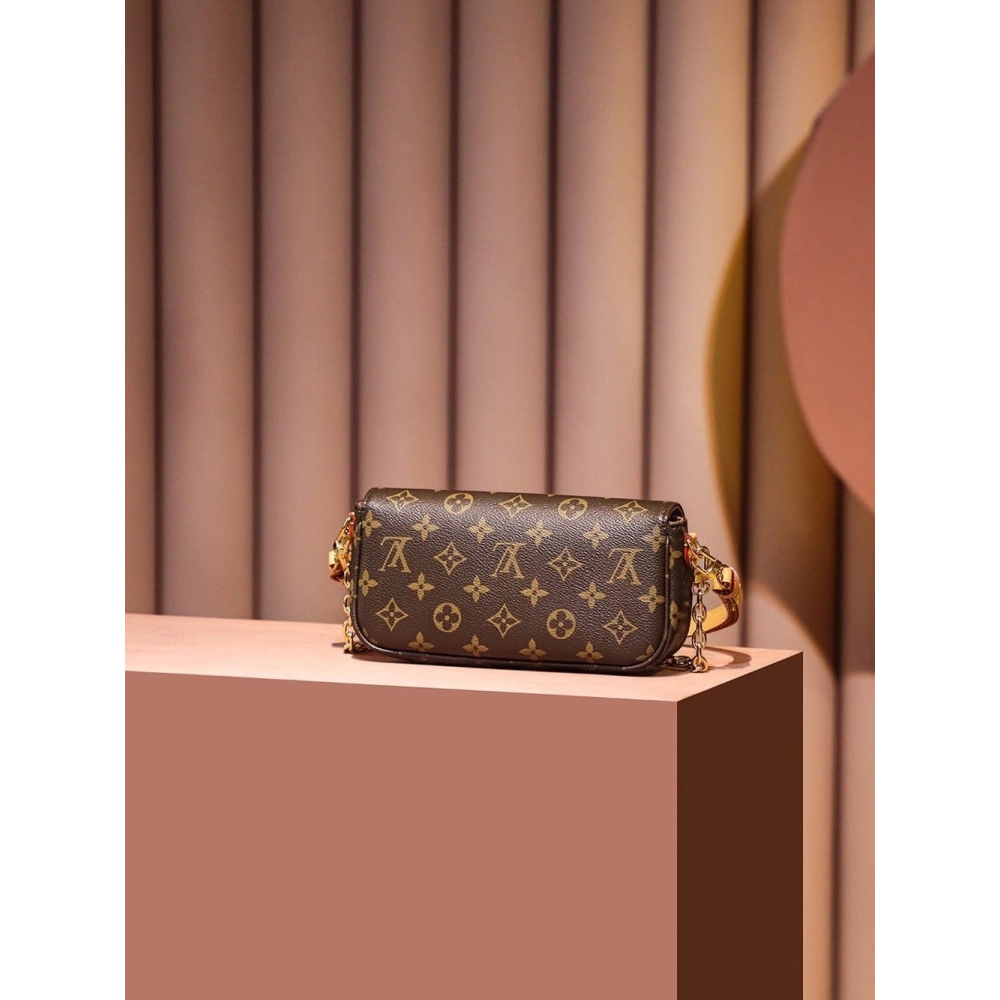 LOUIS VUITTON Wallet On Chain Ivy Monogram M81911,WALLET ON CHAIN,LOUIS VUITTON,BAGS