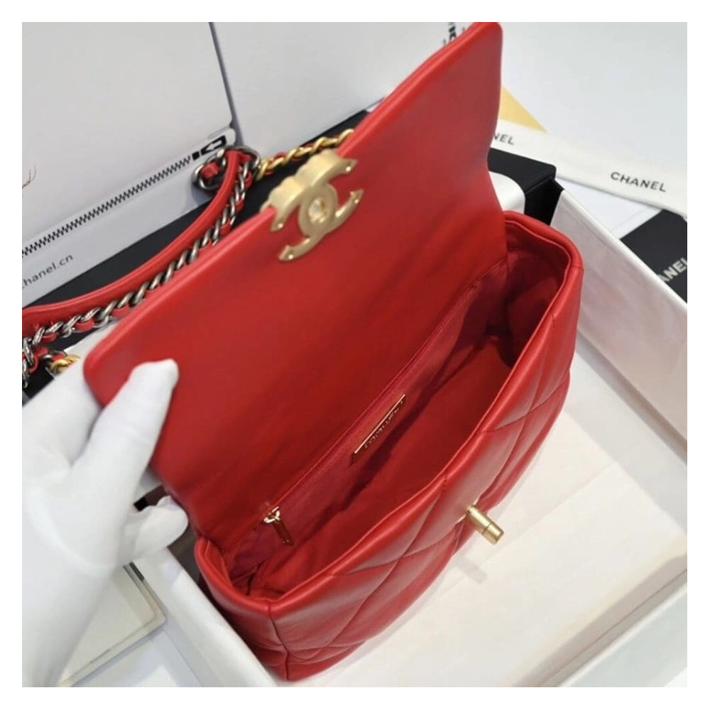 CHANEL 19 HANDBAG AS1160,CHANEL,BAGS
