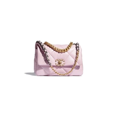 CHANEL 19 HANDBAG AS1160 PINK,CHANEL,BAGS