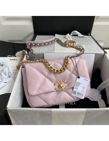 CHANEL 19 HANDBAG AS1160 PINK,CHANEL,BAGS