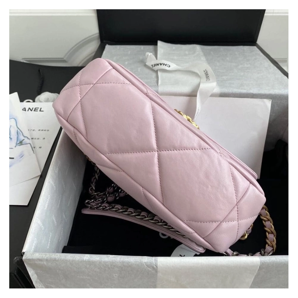 CHANEL 19 HANDBAG AS1160 PINK,CHANEL,BAGS