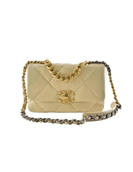 CHANEL 19 HANDBAG AS1180,CHANEL,BAGS