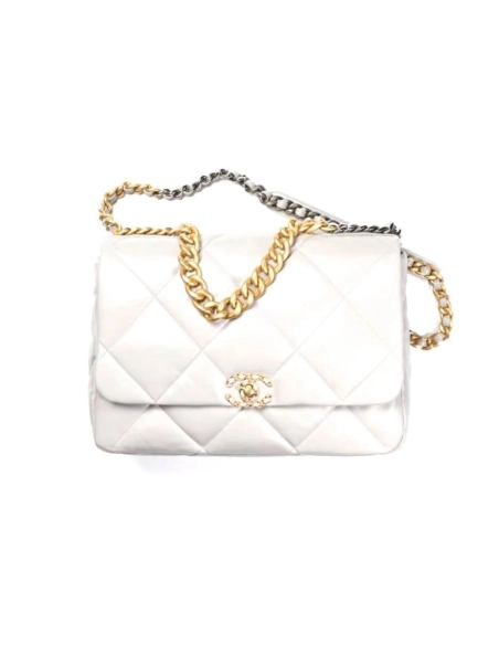 CHANEL 19 MAXI HANDBAG AS1162,CHANEL,BAGS