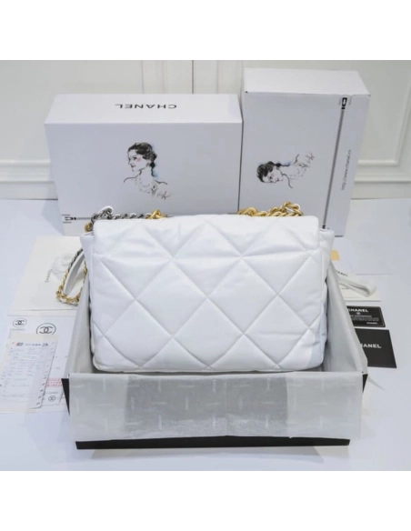 CHANEL 19 MAXI HANDBAG AS1162,CHANEL,BAGS