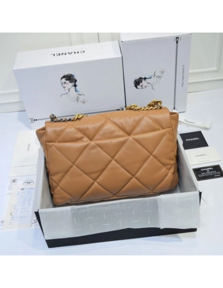 CHANEL 19 MAXI HANDBAG AS1162,CHANEL,BAGS