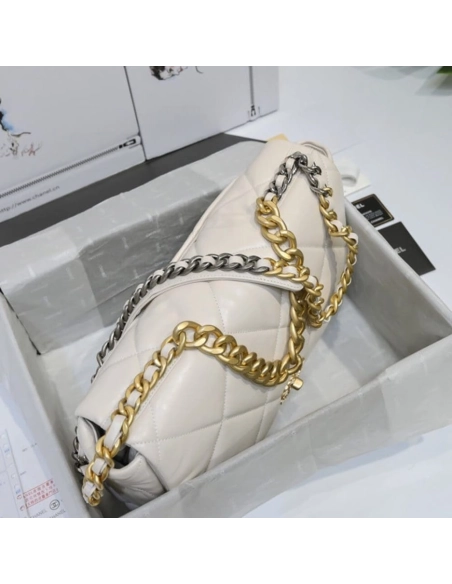 CHANEL 19 MAXI HANDBAG AS1162,CHANEL,BAGS