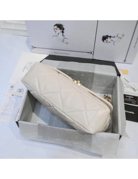 CHANEL 19 MAXI HANDBAG AS1162,CHANEL,BAGS