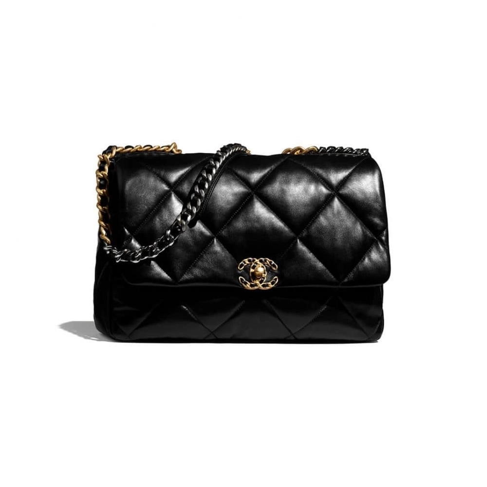 CHANEL 19 MAXI HANDBAG AS1162,CHANEL,BAGS