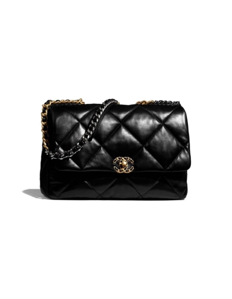 CHANEL 19 MAXI HANDBAG AS1162,CHANEL,BAGS
