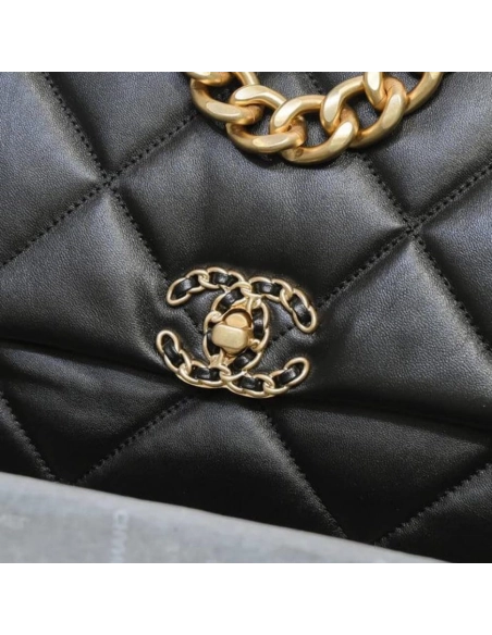 CHANEL 19 MAXI HANDBAG AS1162,CHANEL,BAGS
