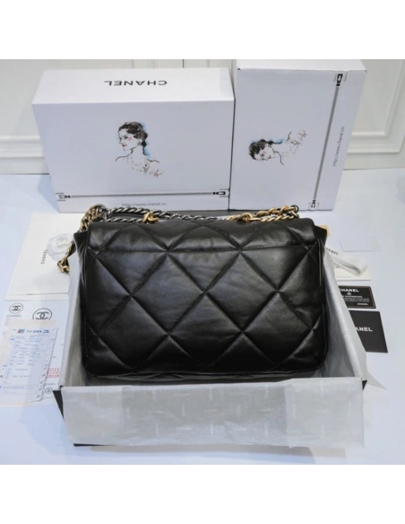 CHANEL 19 MAXI HANDBAG AS1162,CHANEL,BAGS