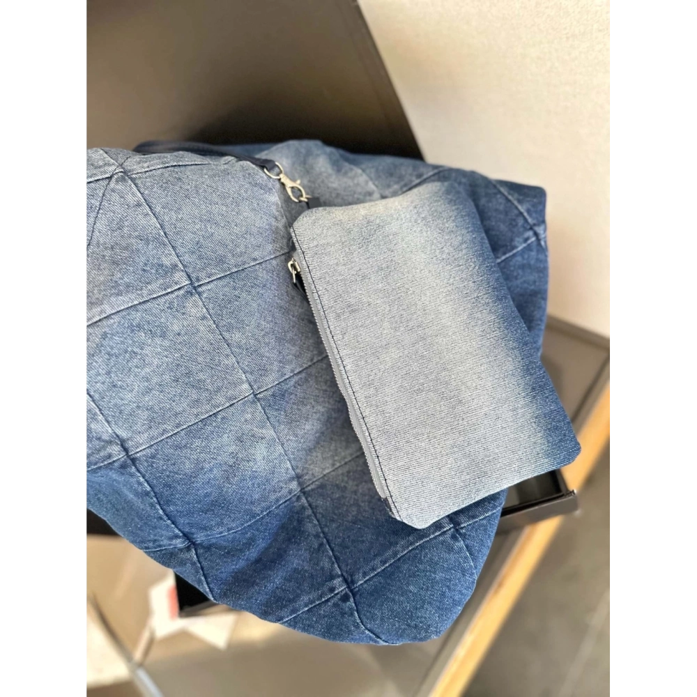 CHANEL 22 In Denim Small,CHANEL,BAGS