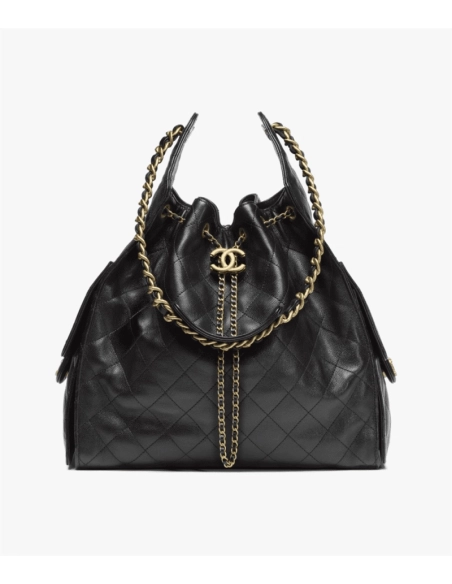 CHANEL 25 Medium Handbag Black,CHANEL,BAGS