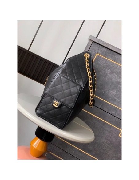 CHANEL 25 Medium Handbag Black,CHANEL,BAGS