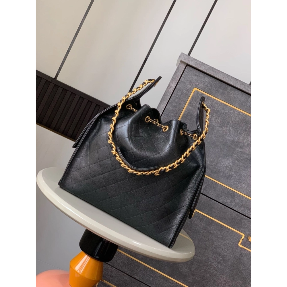 CHANEL 25 Medium Handbag Black,CHANEL,BAGS