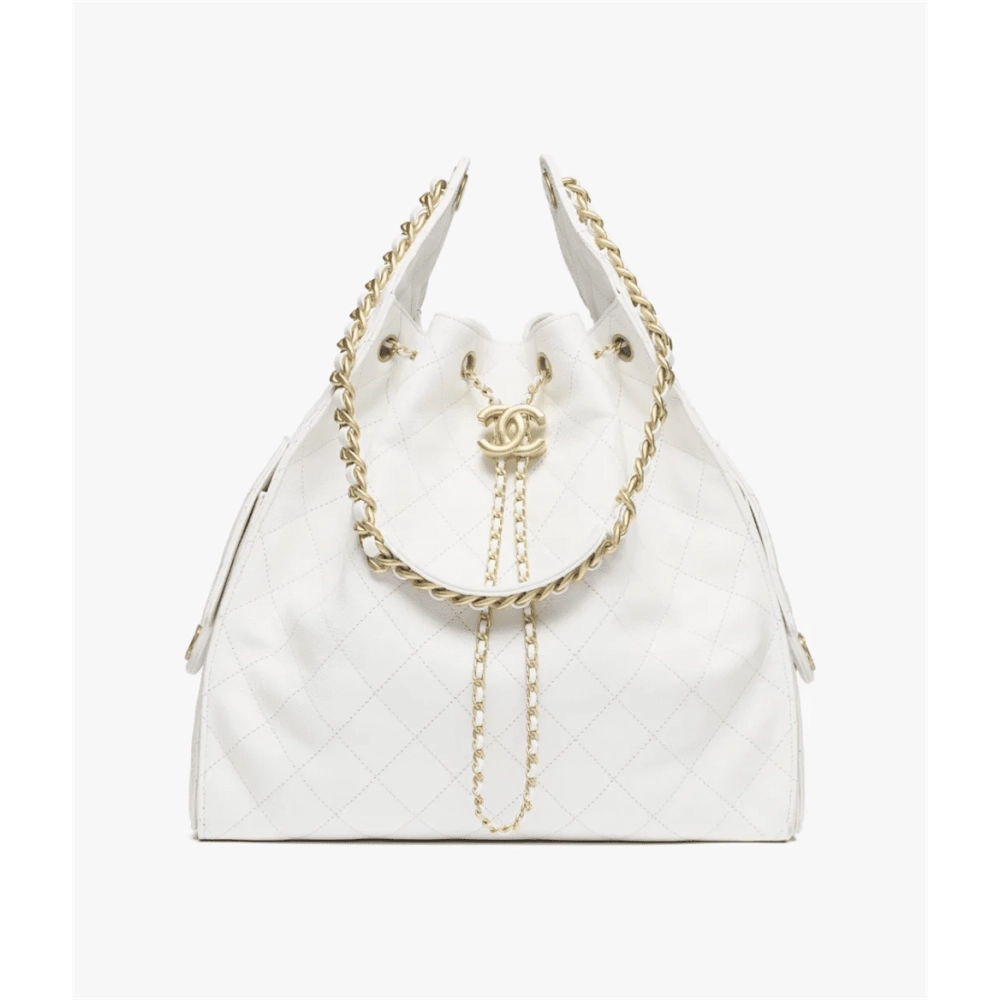 CHANEL 25 Medium Handbag WHITE,CHANEL,BAGS