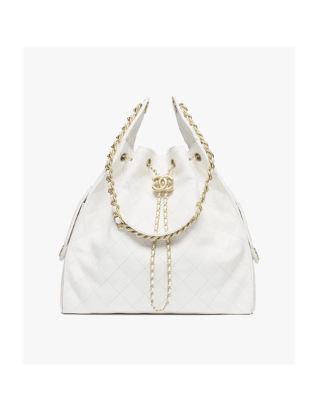 CHANEL 25 Medium Handbag WHITE,CHANEL,BAGS