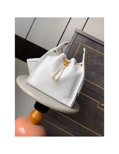 CHANEL 25 Medium Handbag WHITE,CHANEL,BAGS