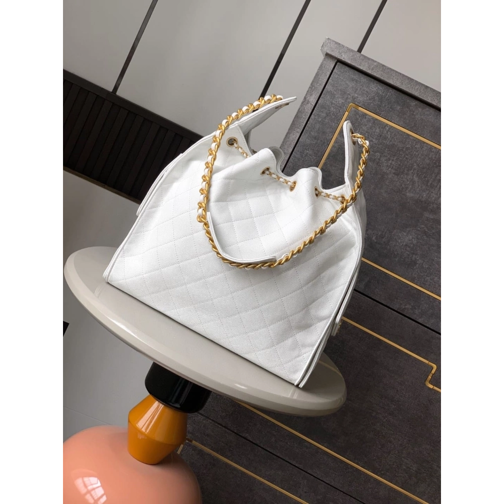 CHANEL 25 Medium Handbag WHITE,CHANEL,BAGS