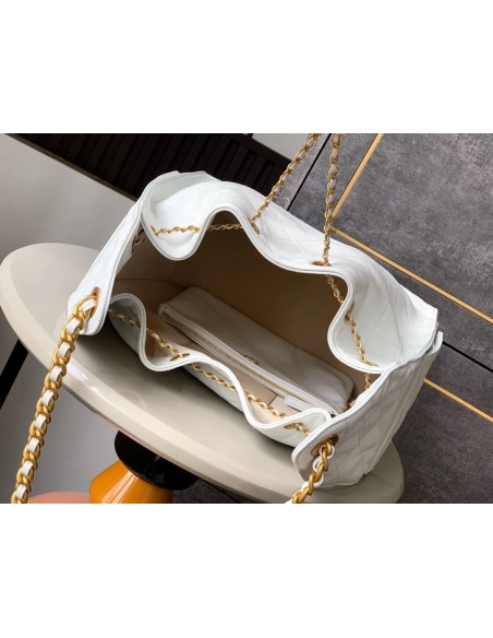 CHANEL 25 Medium Handbag WHITE,CHANEL,BAGS