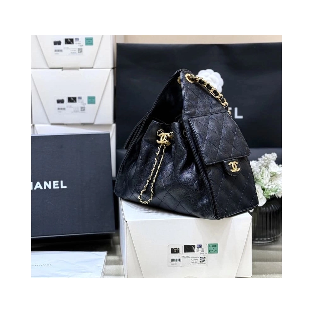 CHANEL 25 Small Handbag BLACK,CHANEL,BAGS