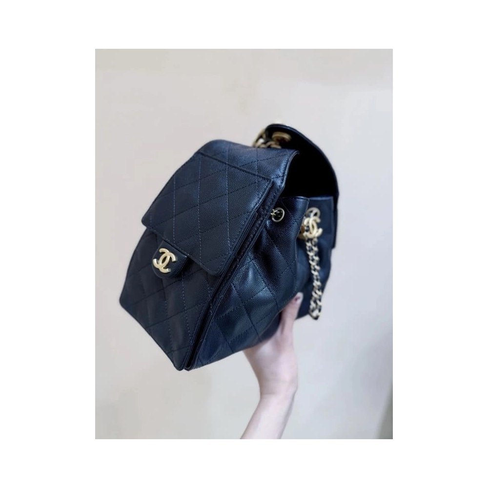 CHANEL 25 Small Handbag BLACK,CHANEL,BAGS