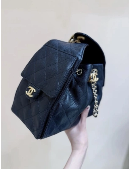 CHANEL 25 Small Handbag BLACK,CHANEL,BAGS