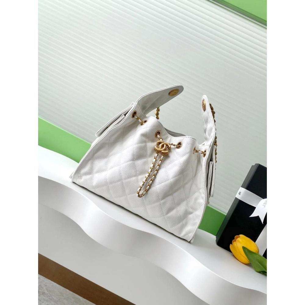 CHANEL 25 Small Handbag WHITE,CHANEL,BAGS