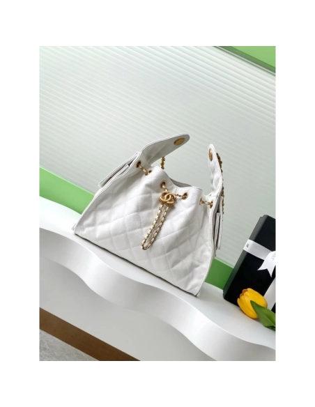 CHANEL 25 Small Handbag WHITE,CHANEL,BAGS