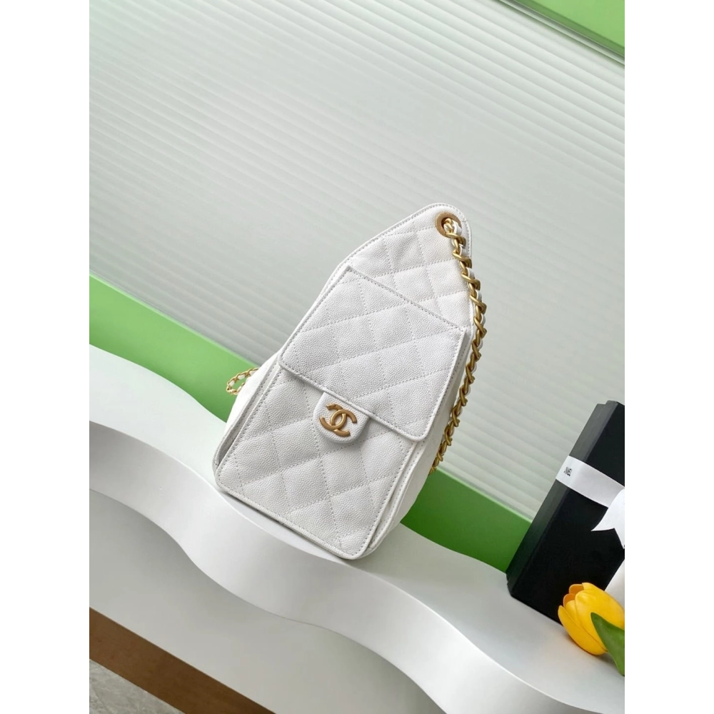 CHANEL 25 Small Handbag WHITE,CHANEL,BAGS