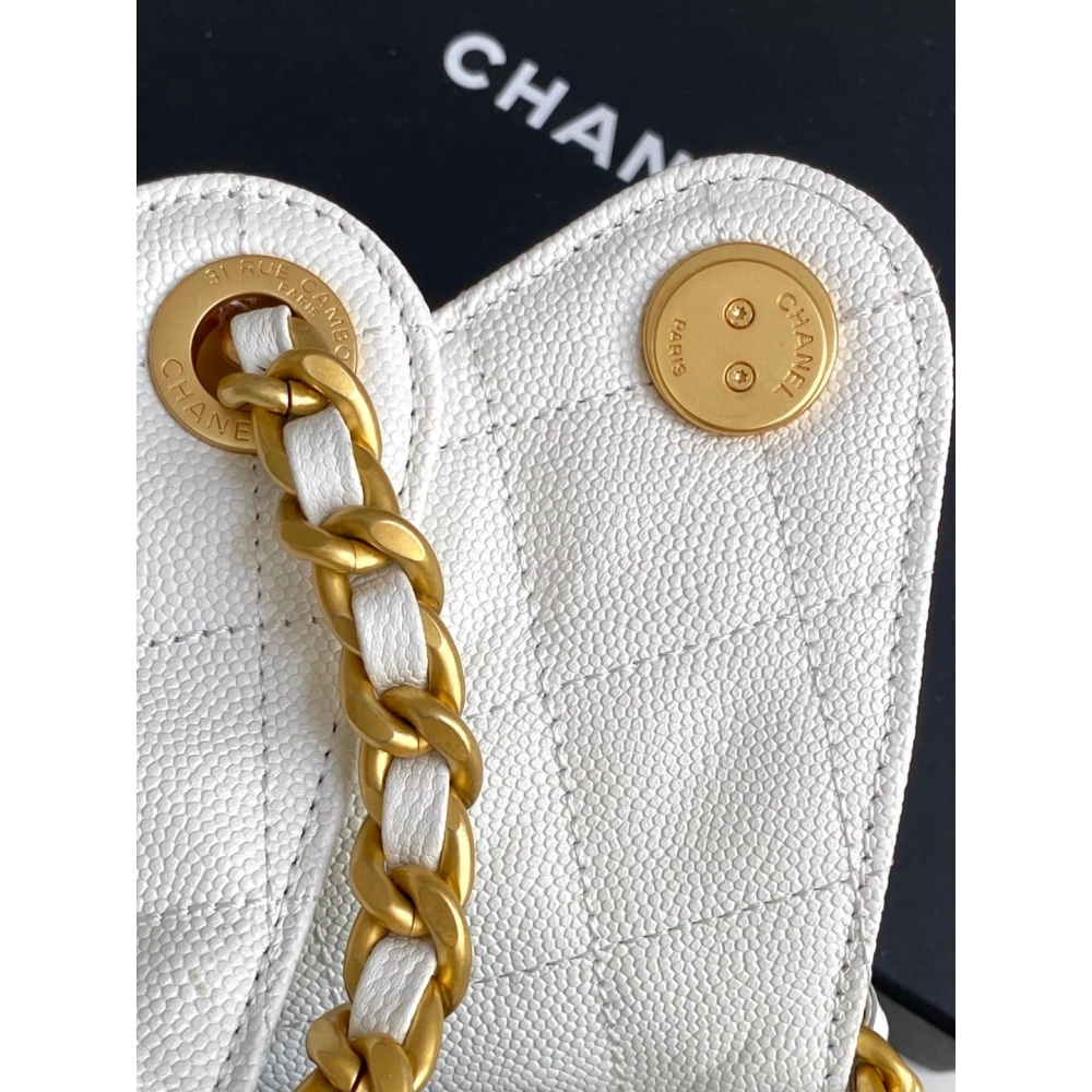 CHANEL 25 Small Handbag WHITE,CHANEL,BAGS